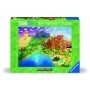 Ravensburger - Puzzle lumea Minecraft 1500 piese design nou Ravensburger - 1